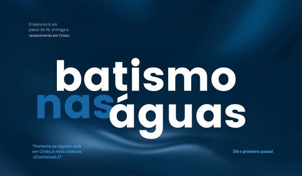 Batismo nas águas